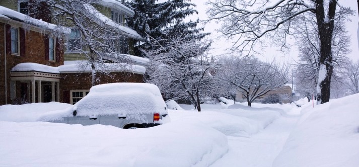 Michigan Winter 2014 Snowy Street Michigan Winter 2014 Snowy Street Car Covered CC0 Public Domain .jpg